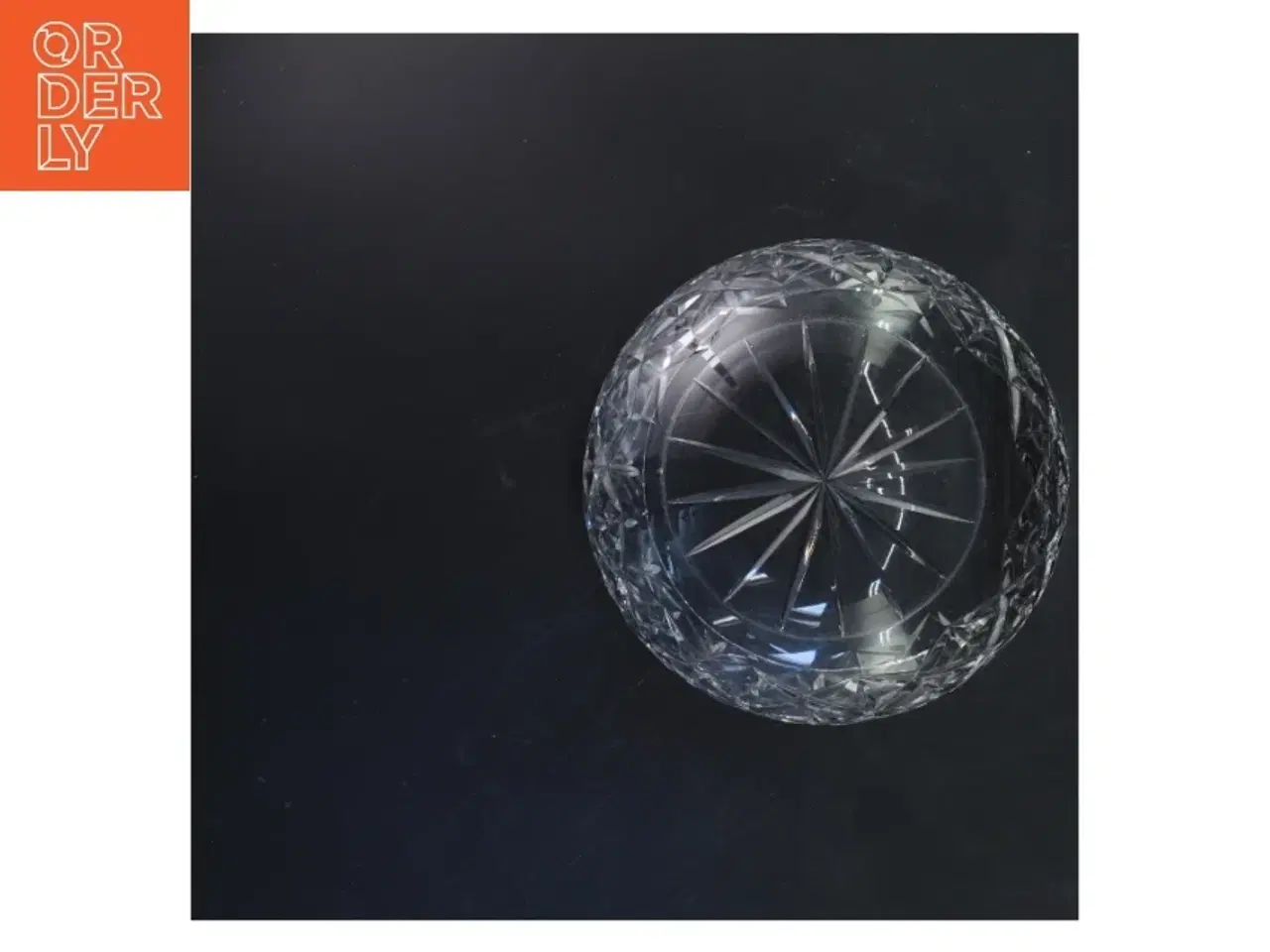 Billede 2 - Glas krystal skål (str. 9x20 cm)