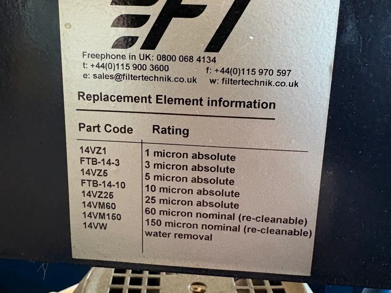 Billede 4 - Filtertechnik SFC-3000-240-45 mobil filterenhed ti