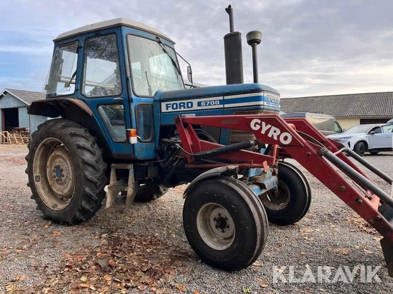 Billede 5 - Traktor Ford 6700 med frontlæsser