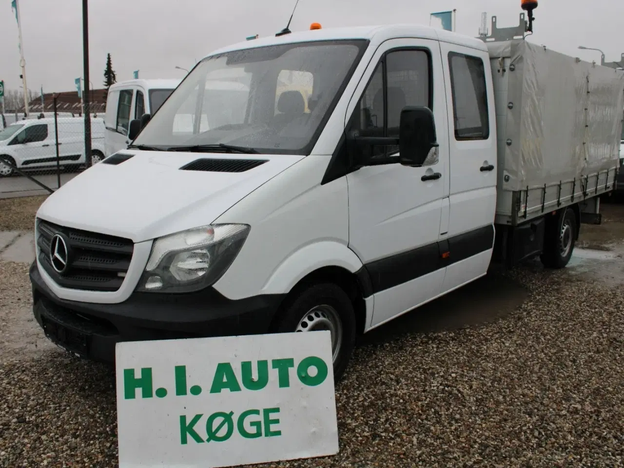 Billede 1 - Mercedes Sprinter 316 2,2 CDi R3 Mandskabsvogn m/lad