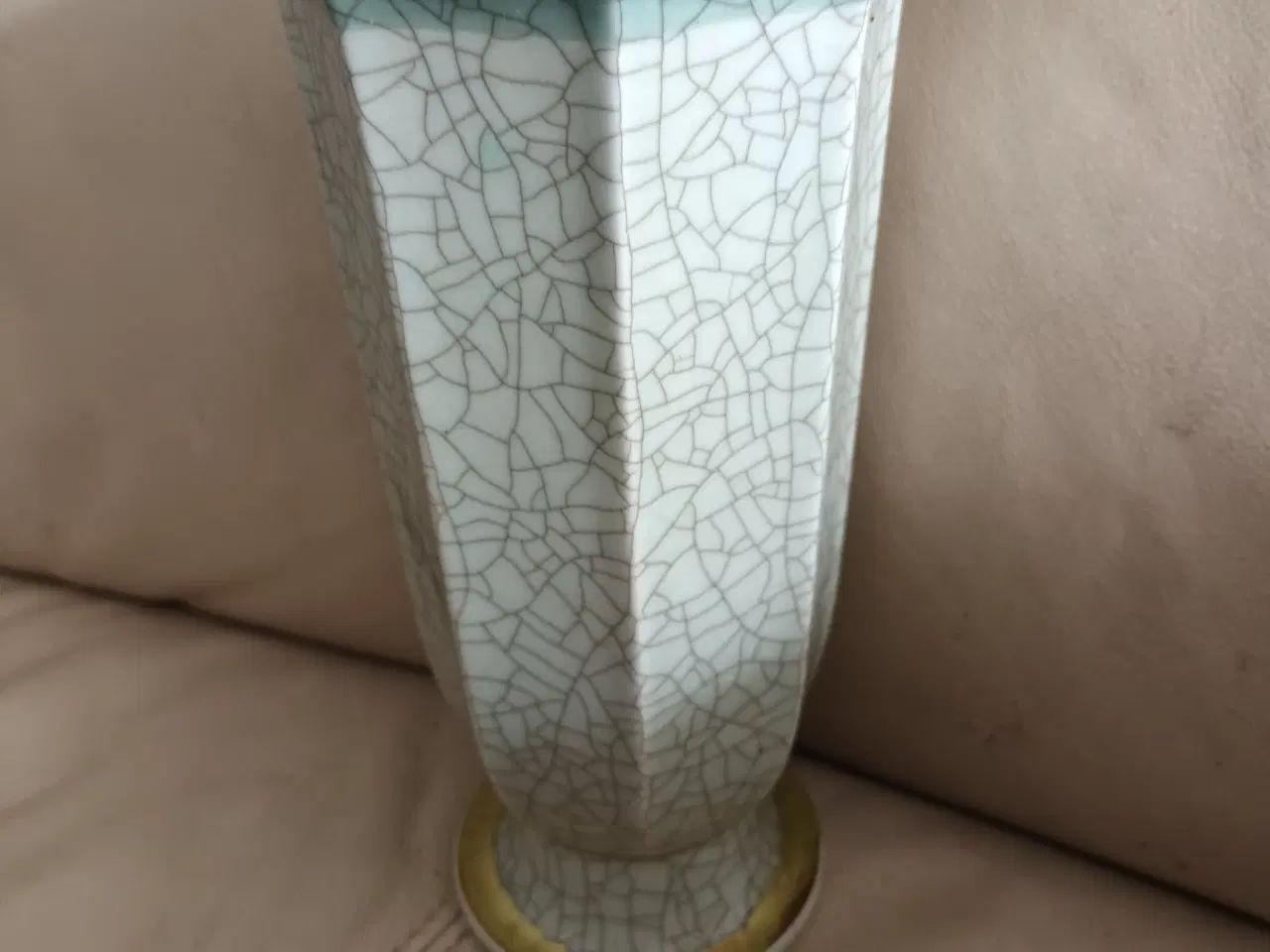 Billede 1 - SMUK ROYAL COPENHAGEN VASE NR 3389 21,5 cm