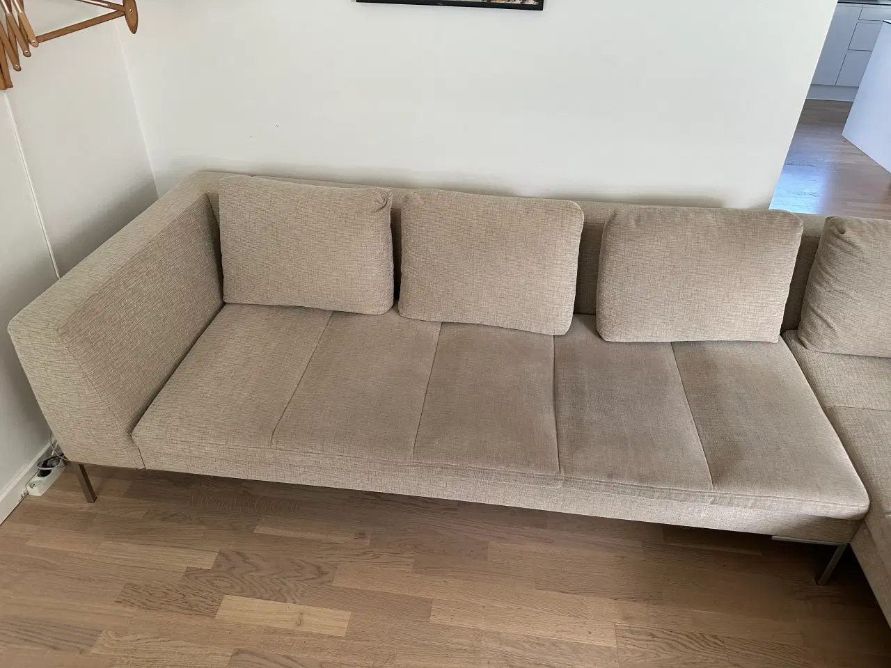 Billede 5 - Hjørnesofa med åben ende 
