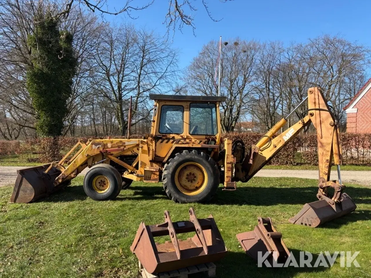 Billede 2 - Rendegraver Massey Ferguson 50H - Elektronisk vendegear