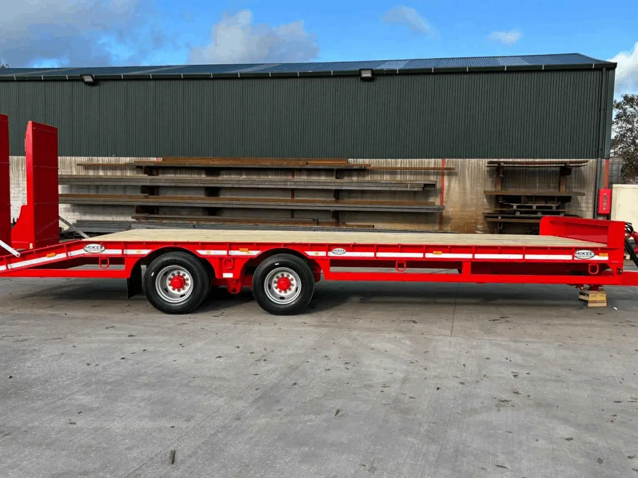 Billede 9 - McKee 21T LL maskintransportvogn