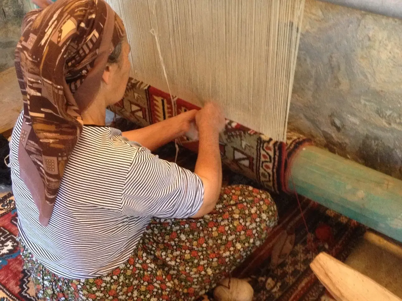 Billede 4 - Ægte Tæppe Løber Bodrum Tyrkiet