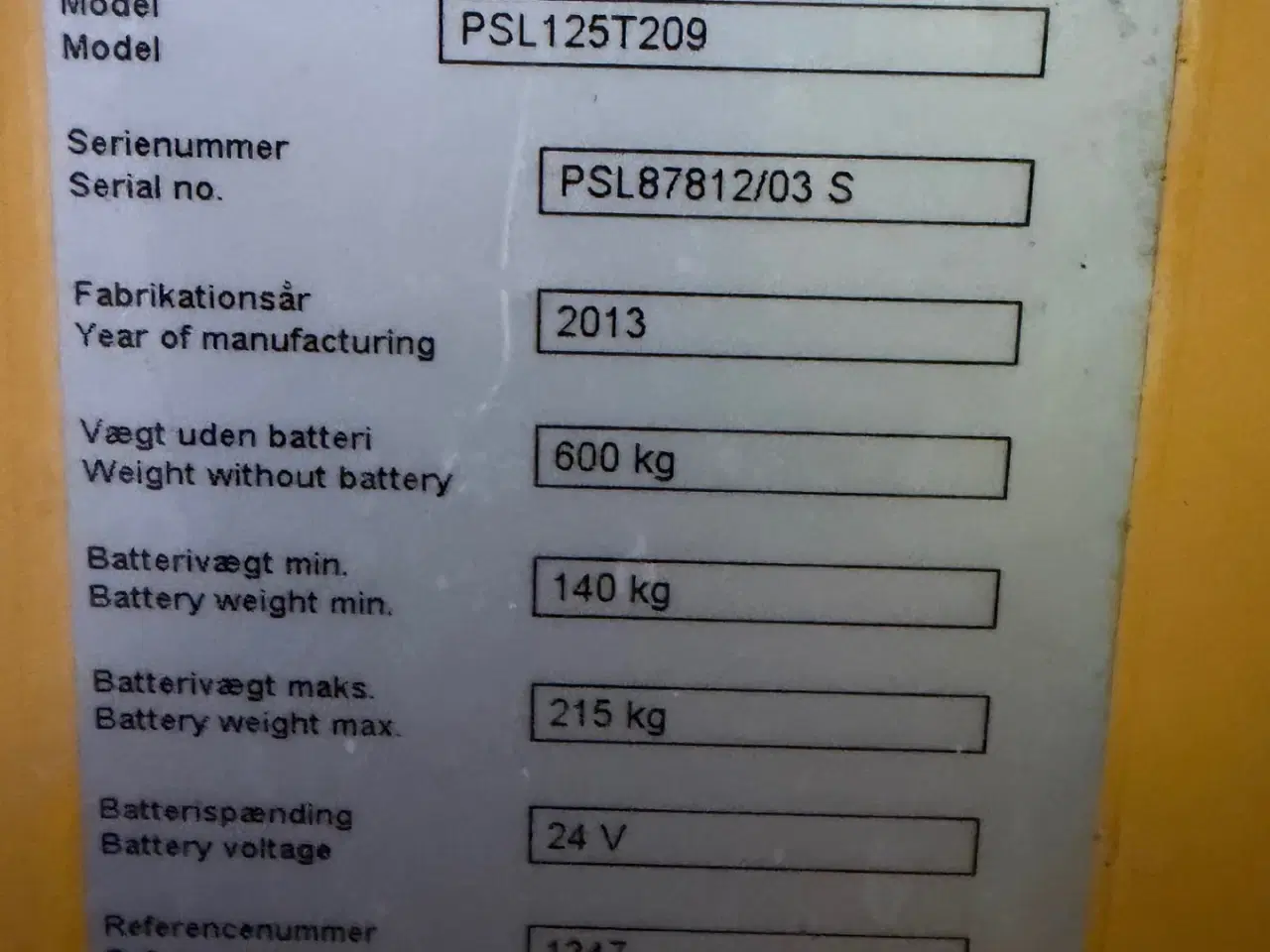 Billede 10 - Pallestabler med GEL batteri. Meget fin stand.!