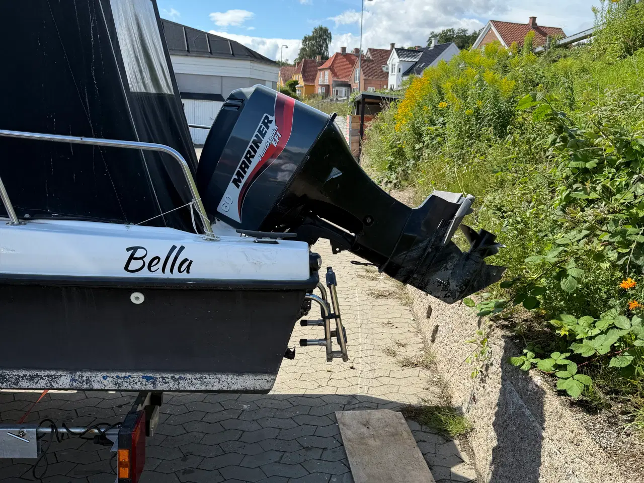 Billede 7 - Pilot 520 kabinebåd med 60 HK Mariner og trailer