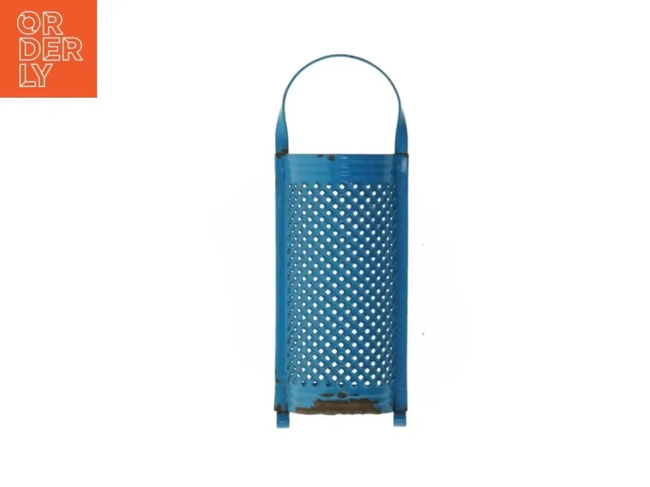 Billede 1 - Dekorativ rivejern Madame Blå(str. 29x10 cm)