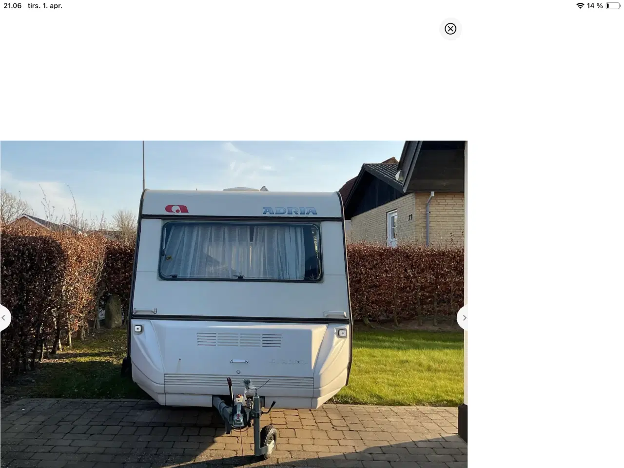 Billede 1 - Fin lille ADRIA Prima 330