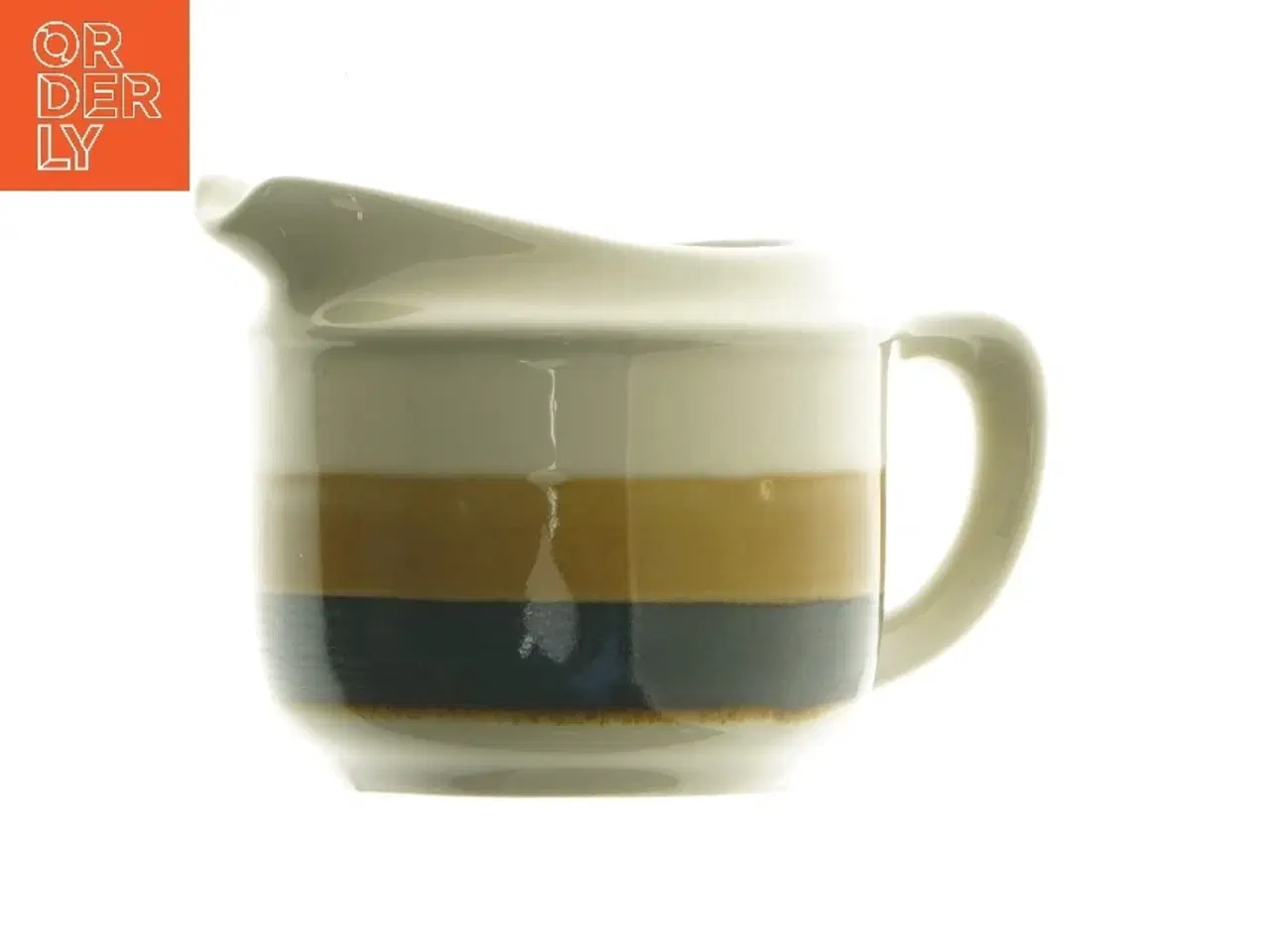 Billede 1 - Flødekande i keramik (str. 8,5 cm)