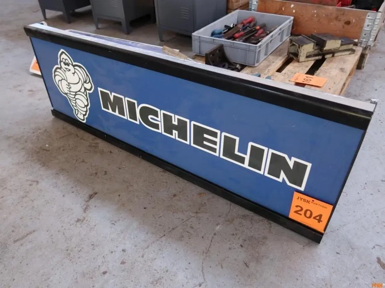 Billede 1 - LYSSKILT, 130 x