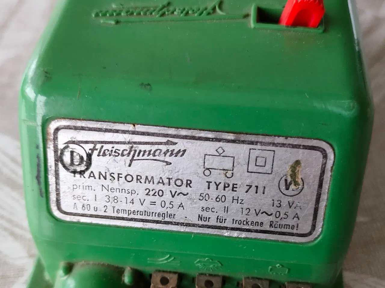 Billede 3 - Fleischmann Transformator type 711  