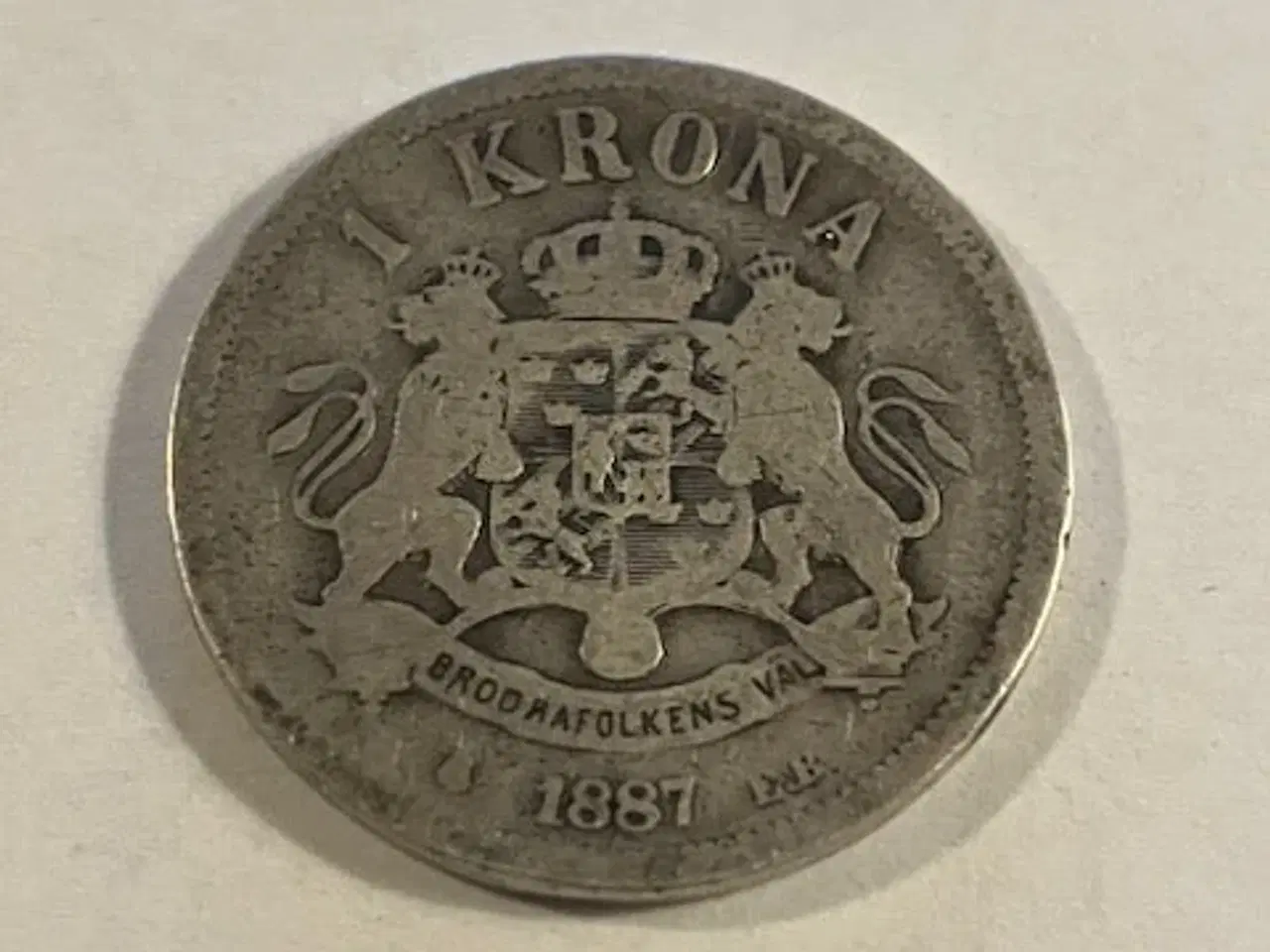 Billede 1 - 1 Krona 1887 Sverige