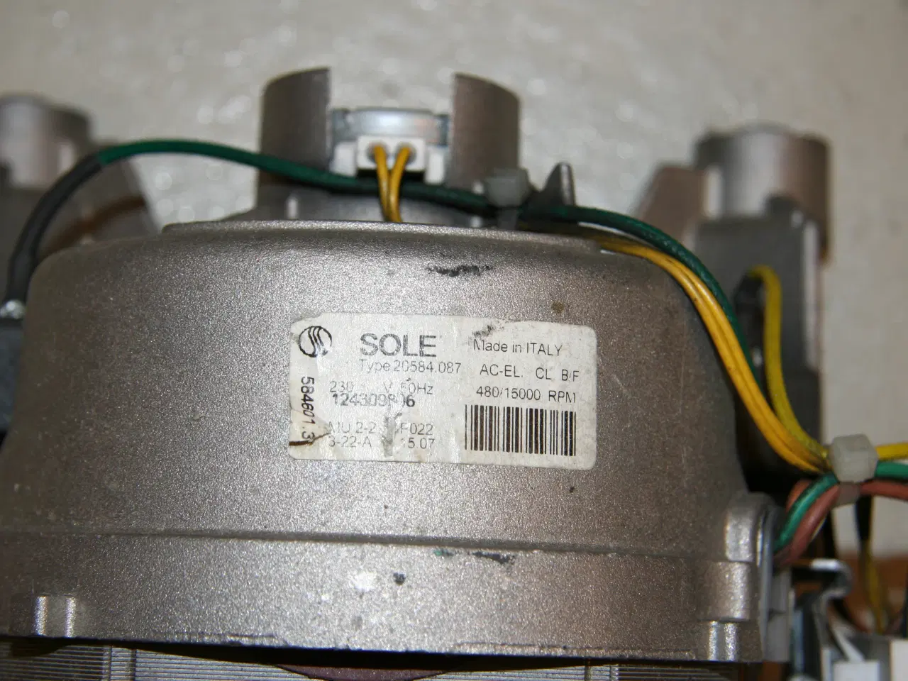 Billede 2 - Motor til vaskemaskine
