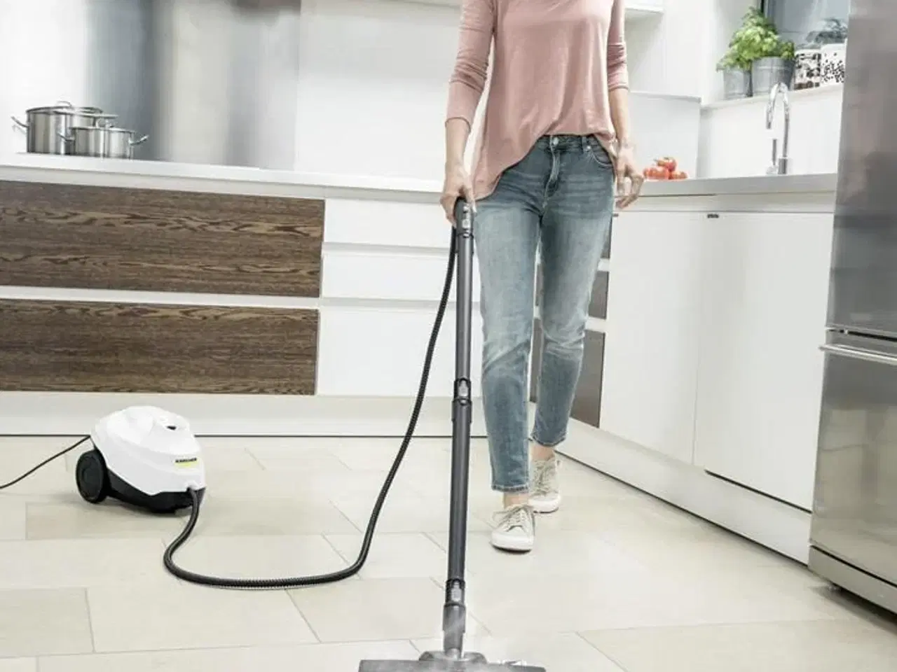 Billede 7 - Damprenser Kärcher SC 3 EasyFix, cylinder, 0,5 l, 1.900 W – sort/hvid