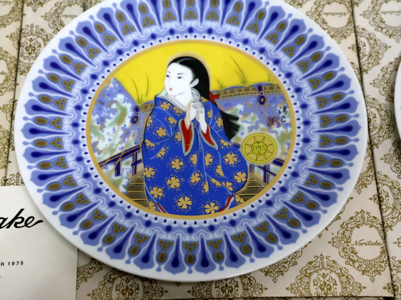 Billede 6 -  6 Stk Noritake juleplatter årg 1975-76-77-78-79-8