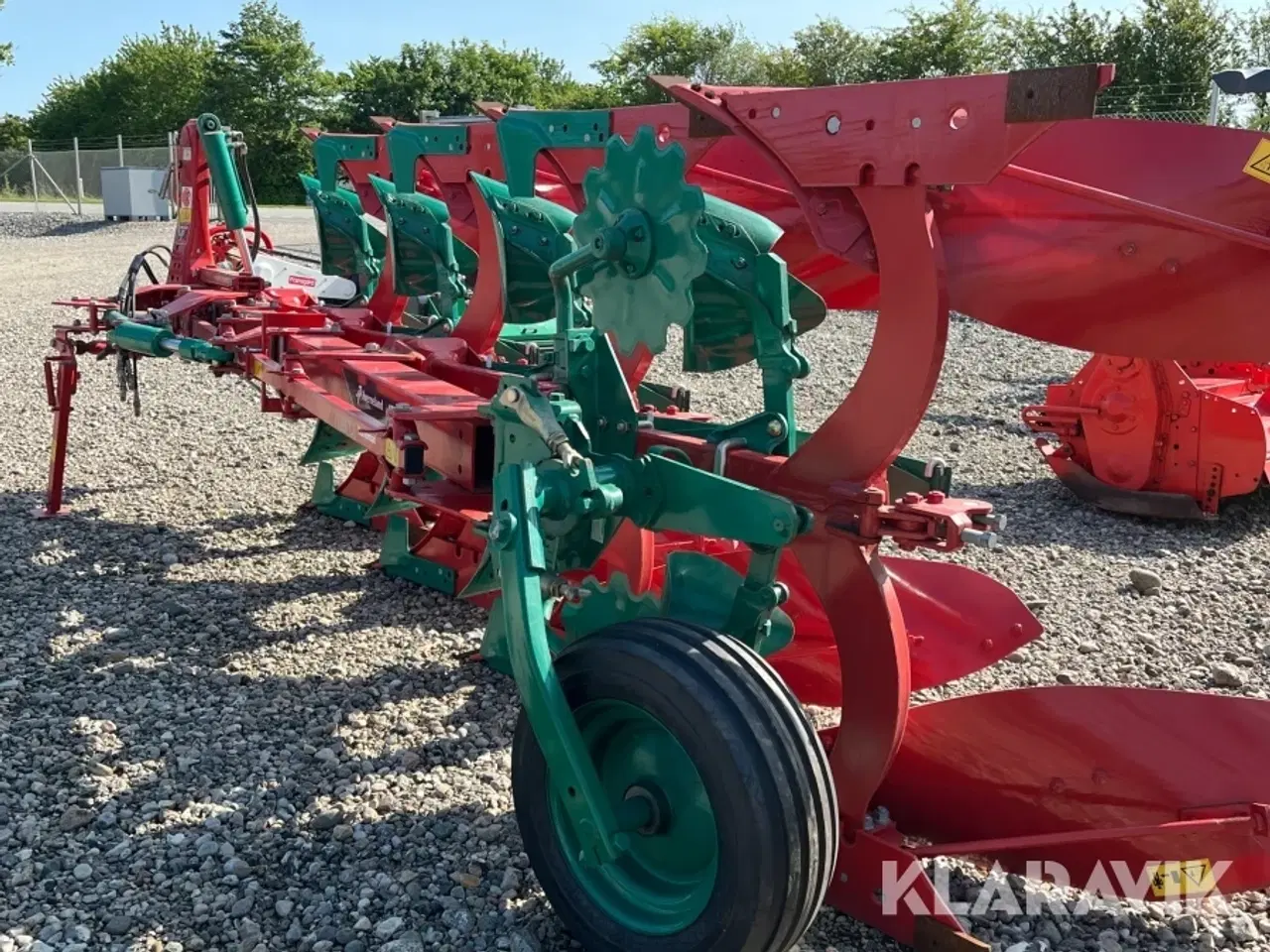 Billede 3 - Plov 4 fuet vendeplov Kverneland Kk 150 S-100 variomat 12-20 tommer hydraulisk variabel fugebredde