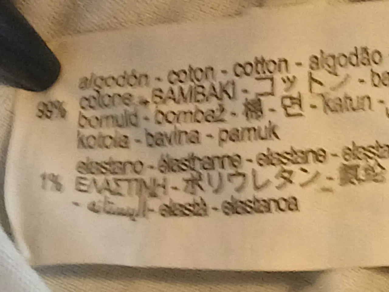 Billede 4 - Blå denim shorts str 40