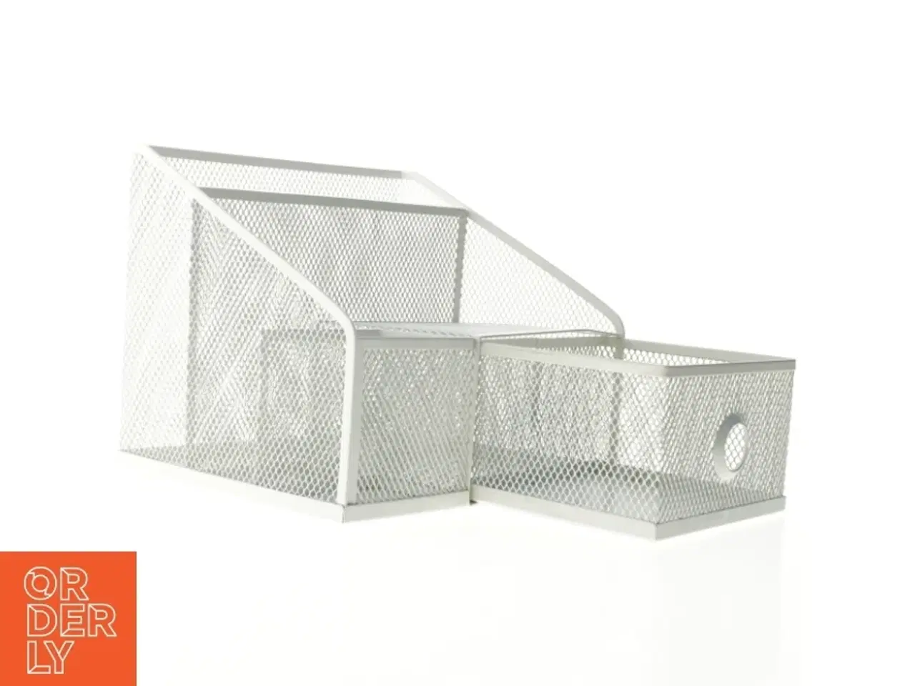 Billede 4 - Metalmesh skrivebordsorganisator (str. 26 x 21 cm)