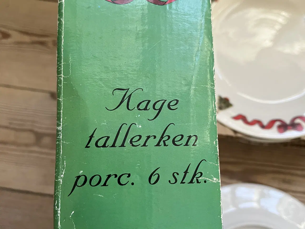 Billede 5 - Jule frokosttallerkner (eller kagetallerkner)