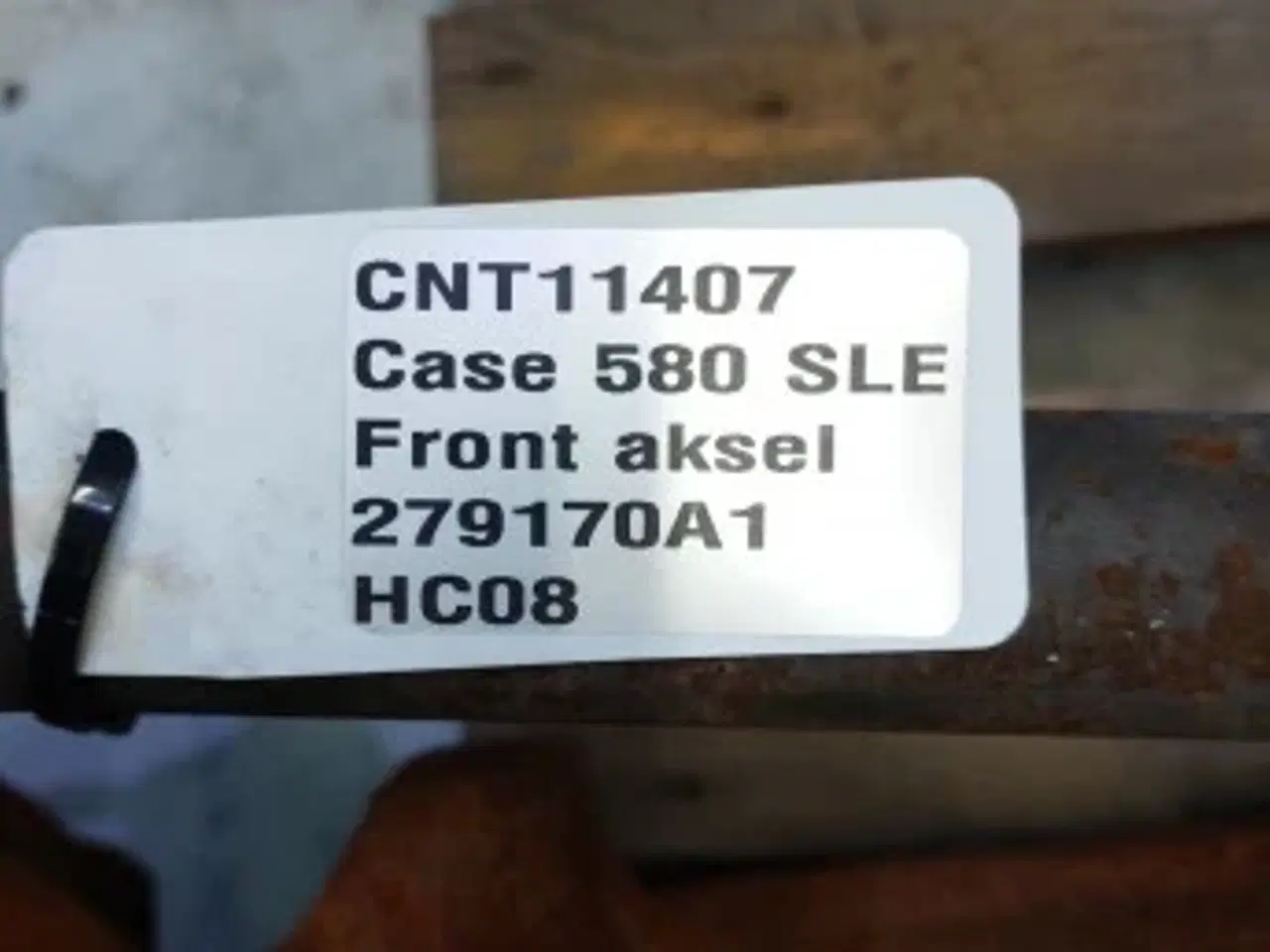 Billede 20 - Case 580 SLE Foraksel 279170A1