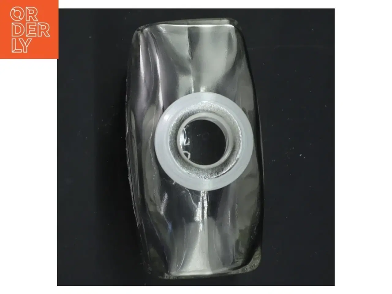 Billede 3 - Dekoreret glasflaske (str. 4,5x10x18 cm)