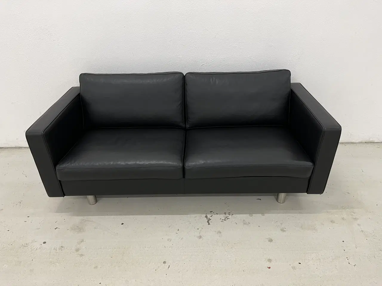 Billede 2 - Eksklusiv Mogens Hansen MH321 2,5 Pers.Sort læder.