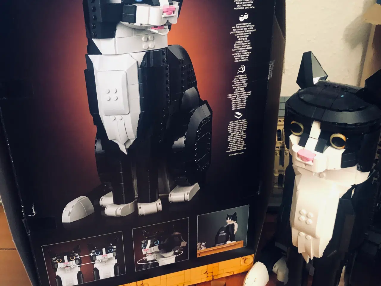 Billede 3 - Lego Ideas 21349 Sort/hvid kat