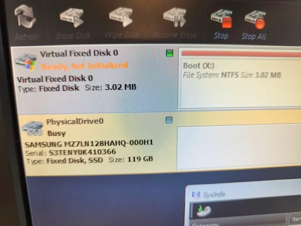 Billede 3 - Skærm 22" m. tastatur HP L2206w (PC medfølger ikke)