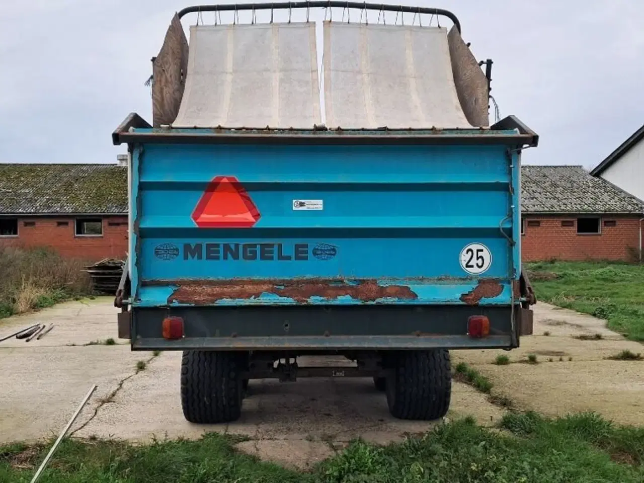 Billede 5 - Mengele 533 Opsamlervogn