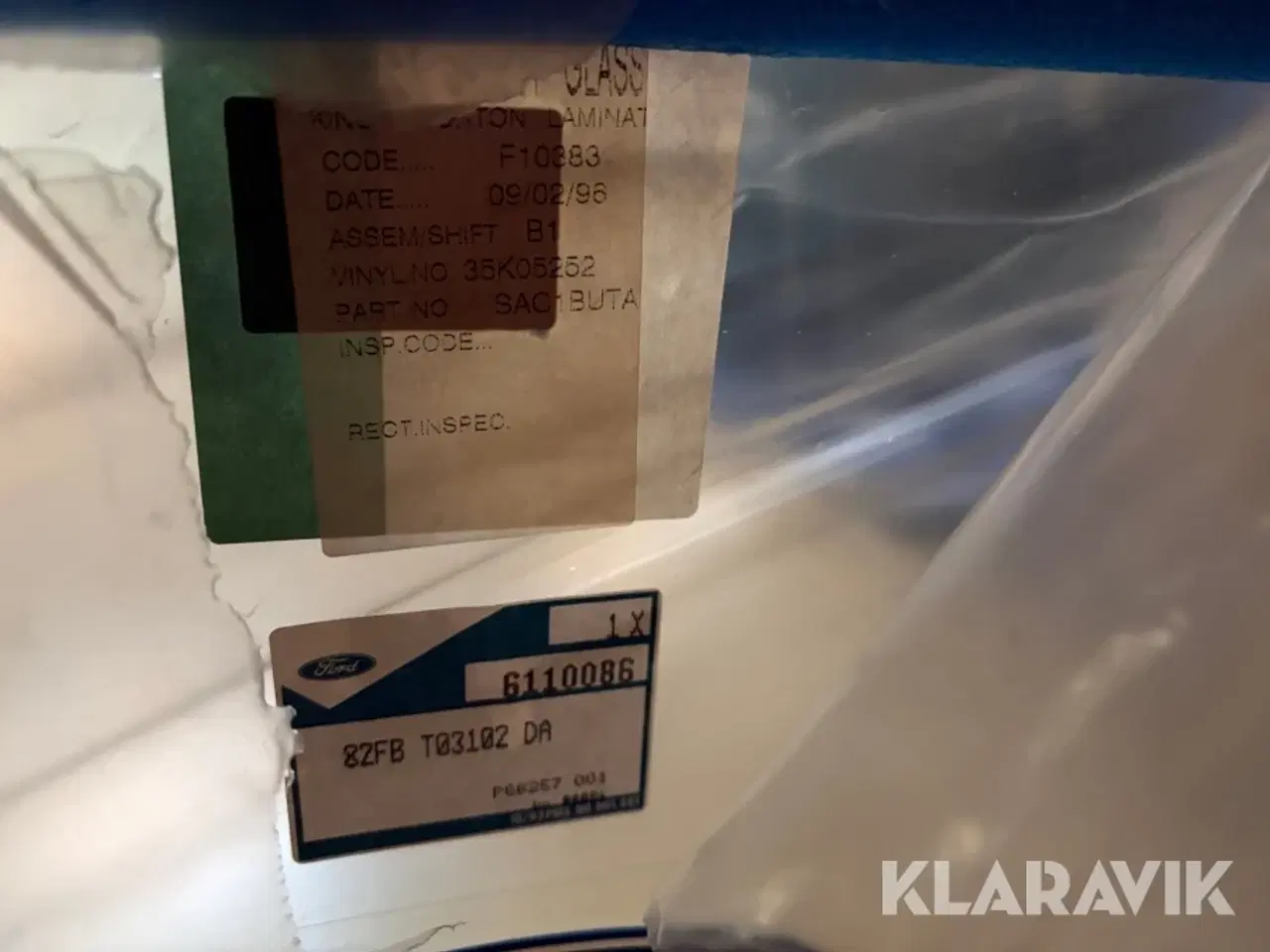 Billede 4 - Forruder til personbiler Ford 17 styk