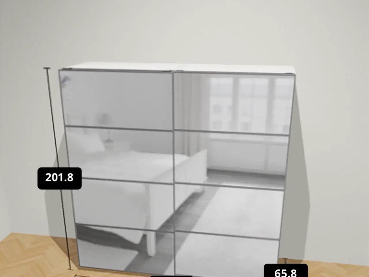 Billede 2 - Pax IKEA garderobeskab 