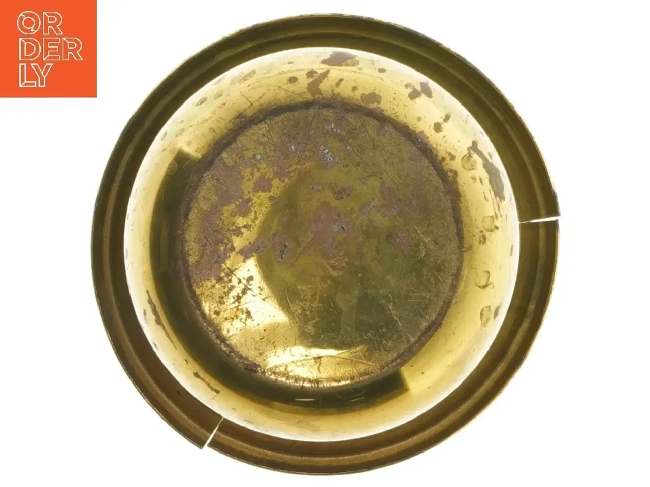 Billede 3 - Messingkrukke (str. Ø 12,5 cm længde 9,5 cm)