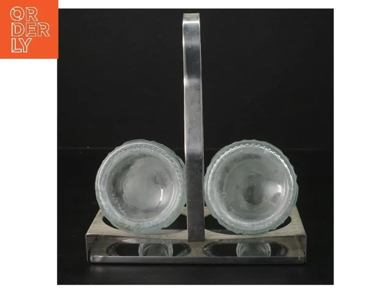 Billede 2 - Karaffel sæt med holder (str. 17x15x8 cm)