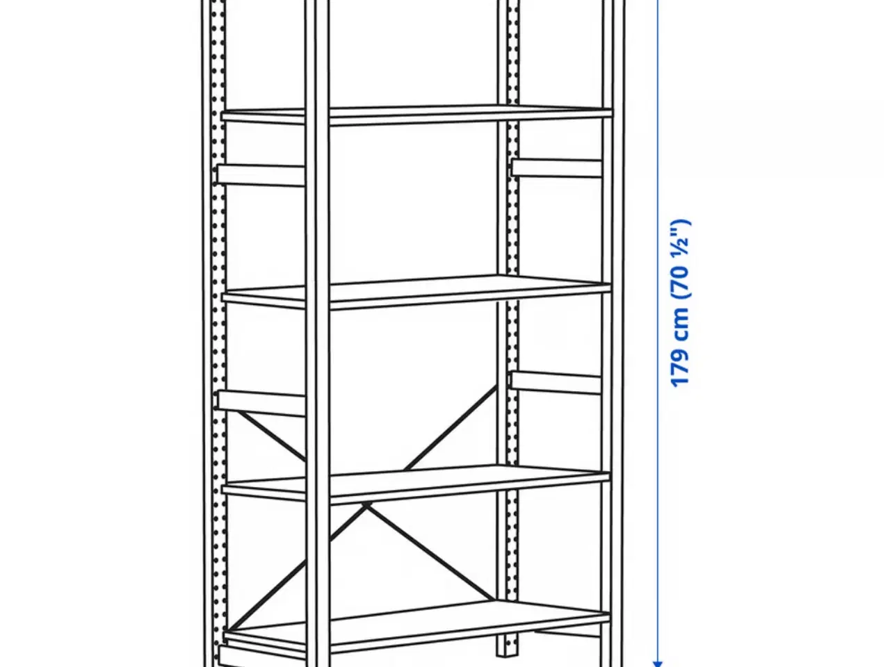 Billede 4 - Ivar Ikea reol