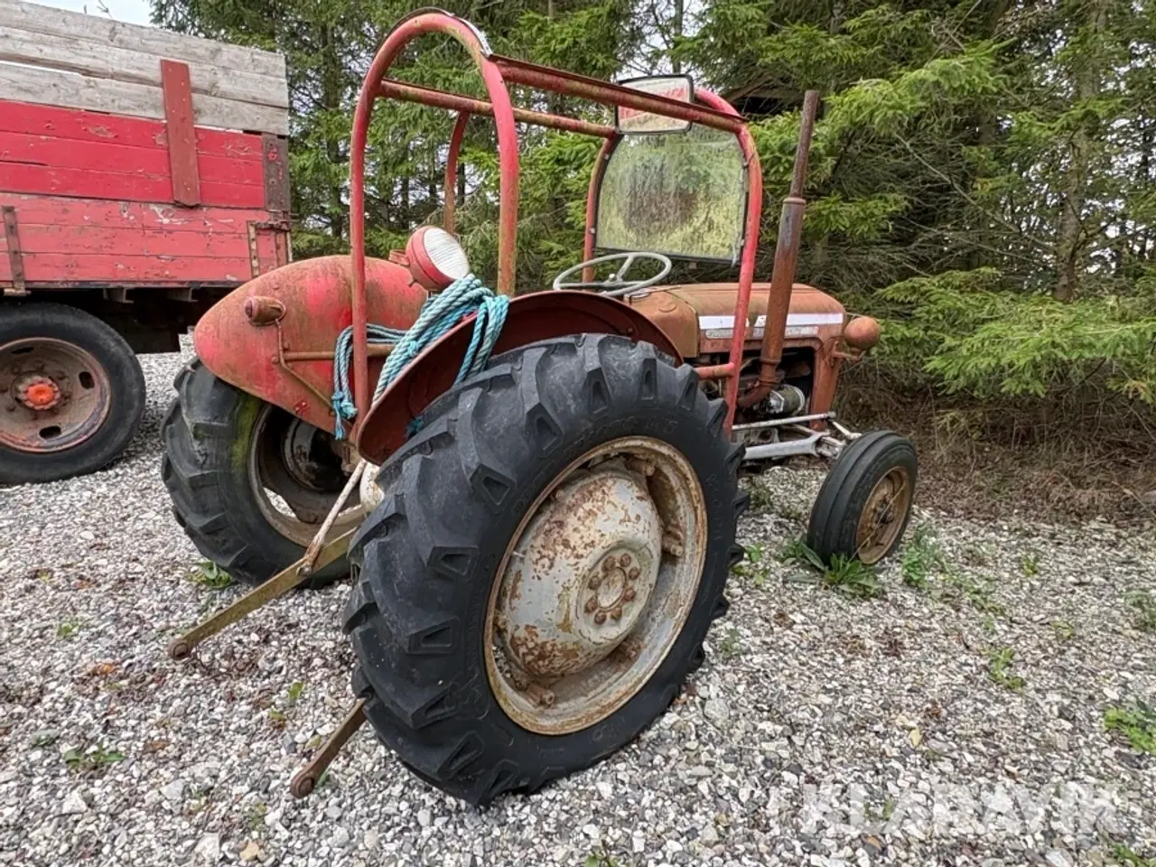 Billede 3 - Veterantraktor Massey-Ferguson 35 guldfugl