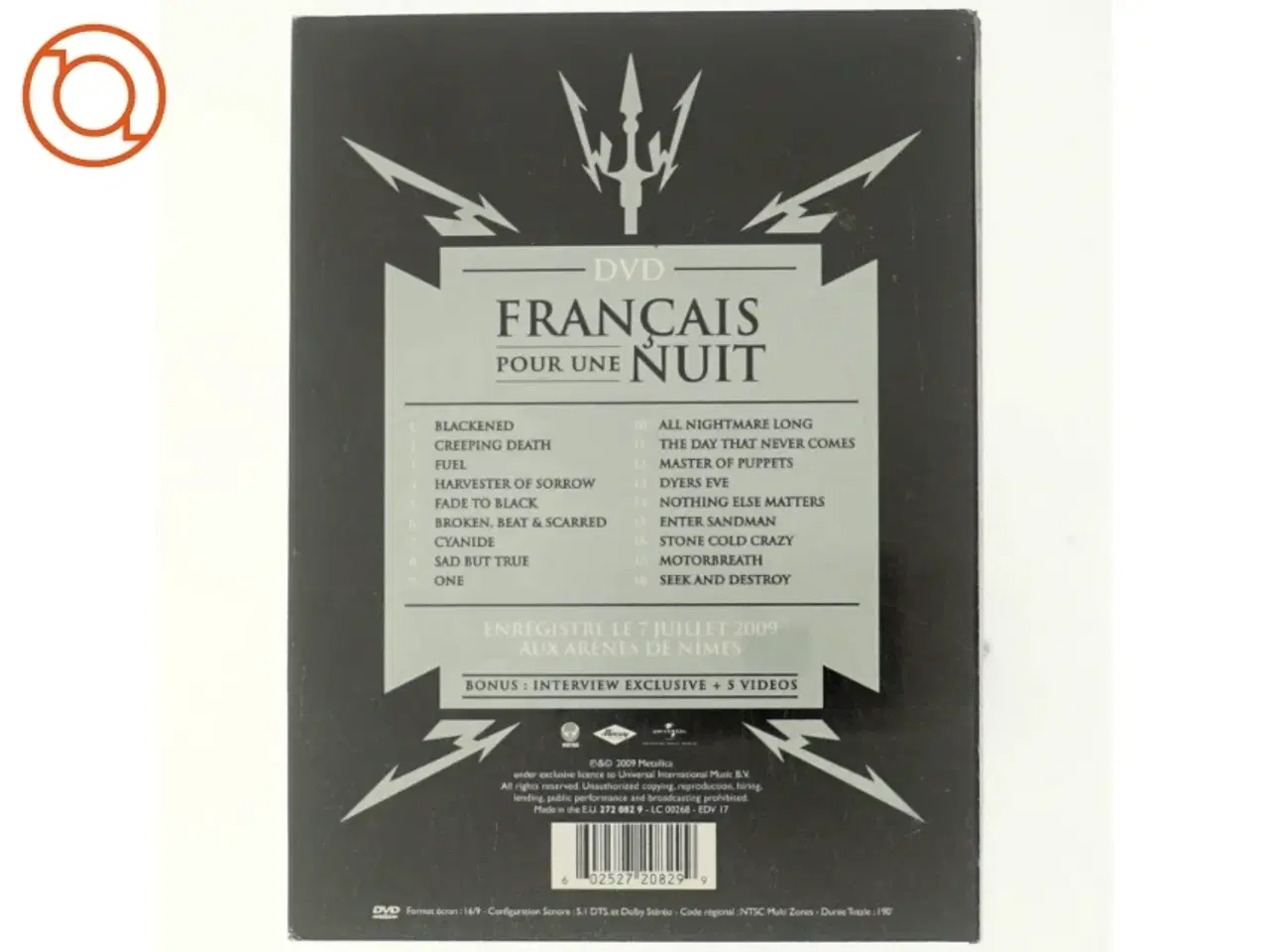 Billede 3 - Metallica Arenes de Nimes 2009