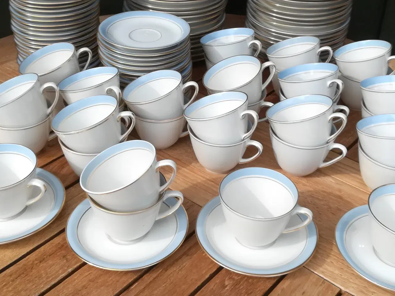 Billede 7 - Porcelæn, Spise - kaffestel, Fredensborg K P M,