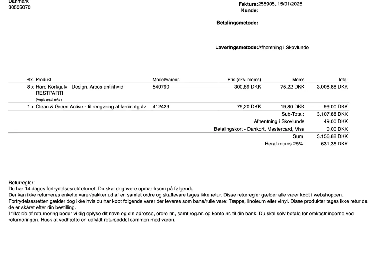 Billede 6 - Helt nyt kork gulv