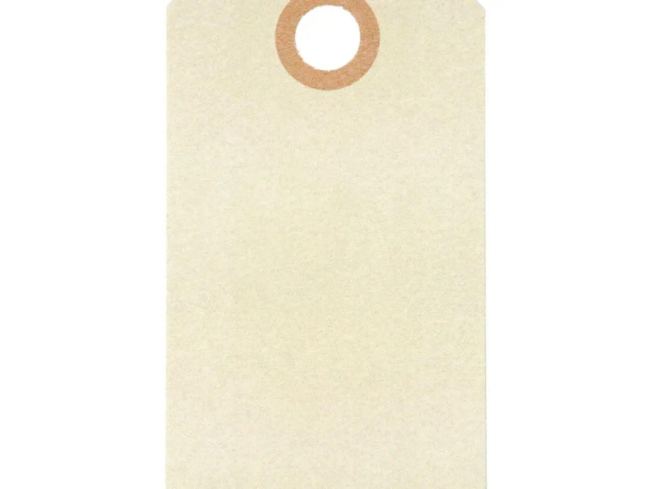 Billede 1 - Manilamærker 4x8 cm, 250 g, Creme, 1000 stk.
