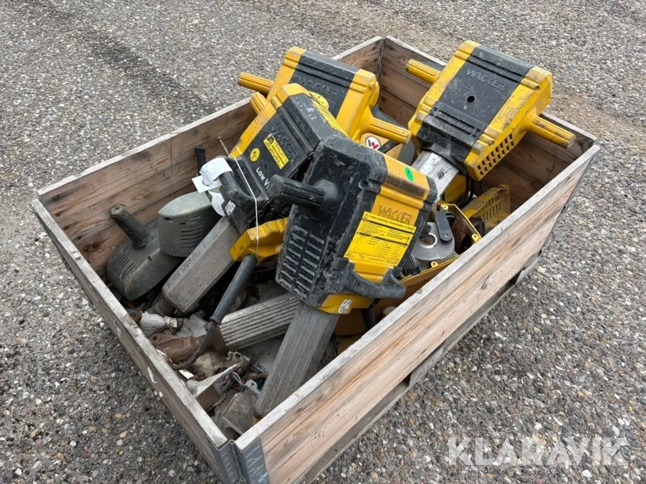 Billede 2 - 6 stk. betonhamrer Wacker