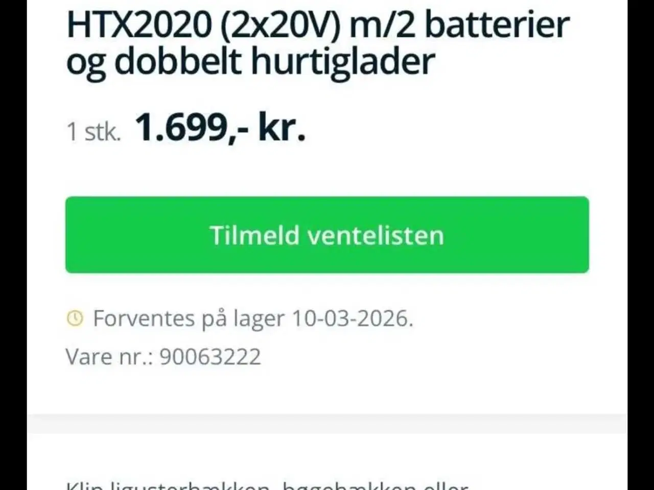 Billede 4 - Elværktøjssæt fra texas