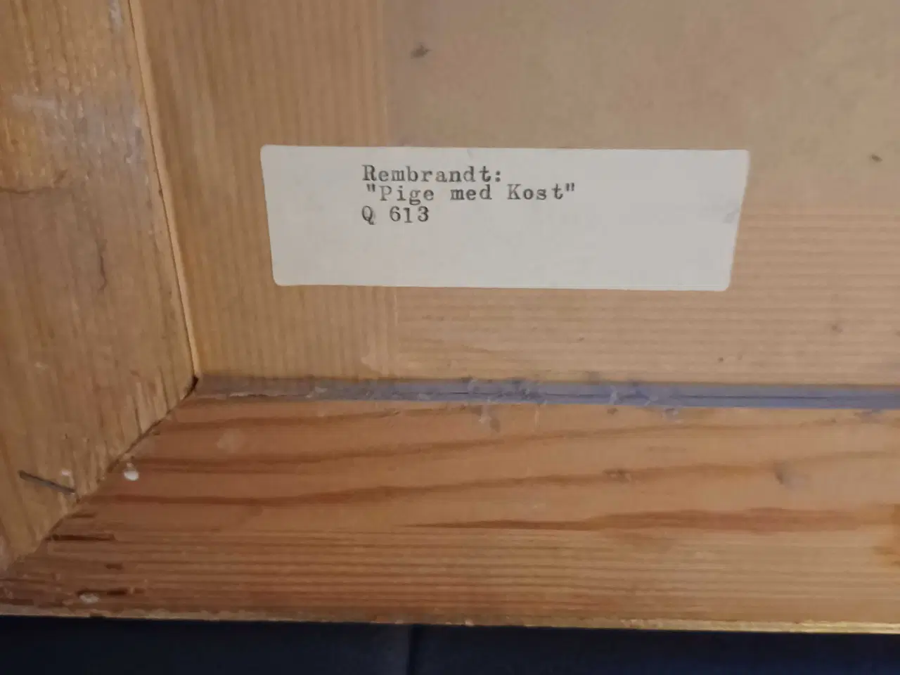 Billede 2 - Pige med kost