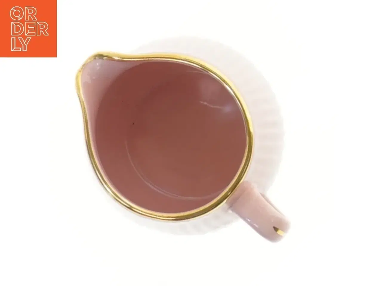 Billede 2 - Porcelænskande med guldkant fra Søholm (str. 9x7 cm)