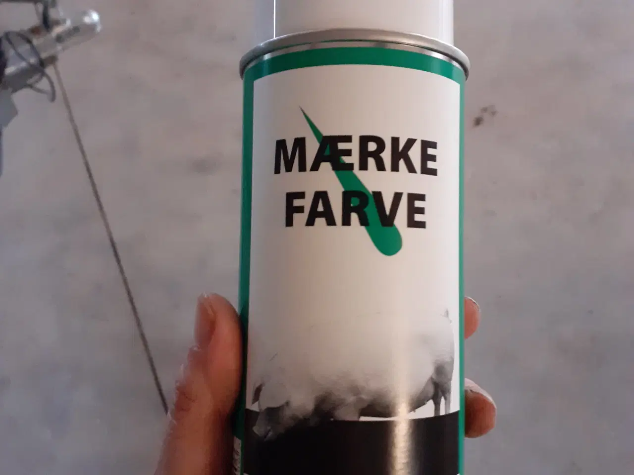 Billede 1 - Grøn Spray maling