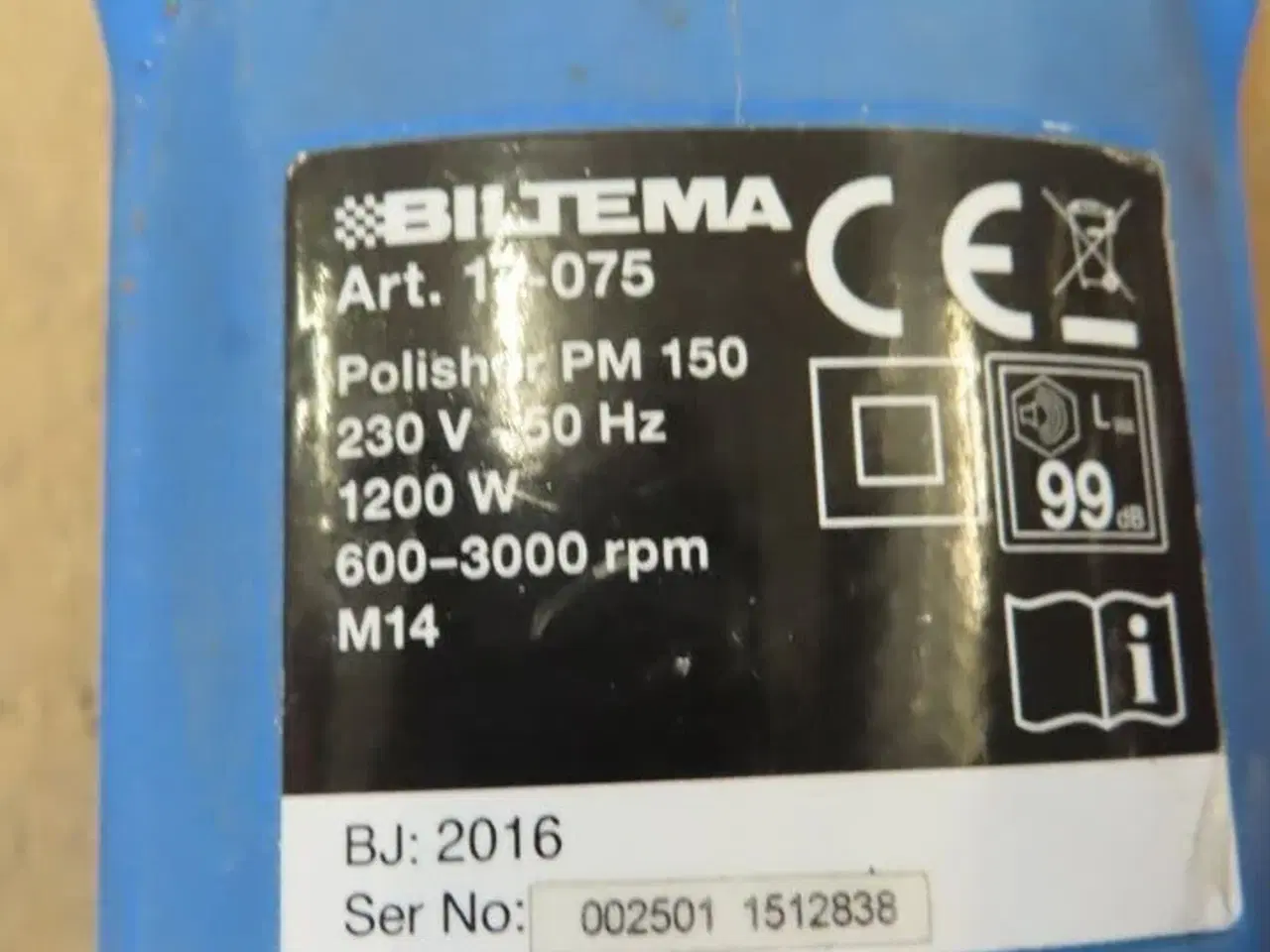 Billede 4 - Kasse med diverse slibepapir samt vinkelsliber