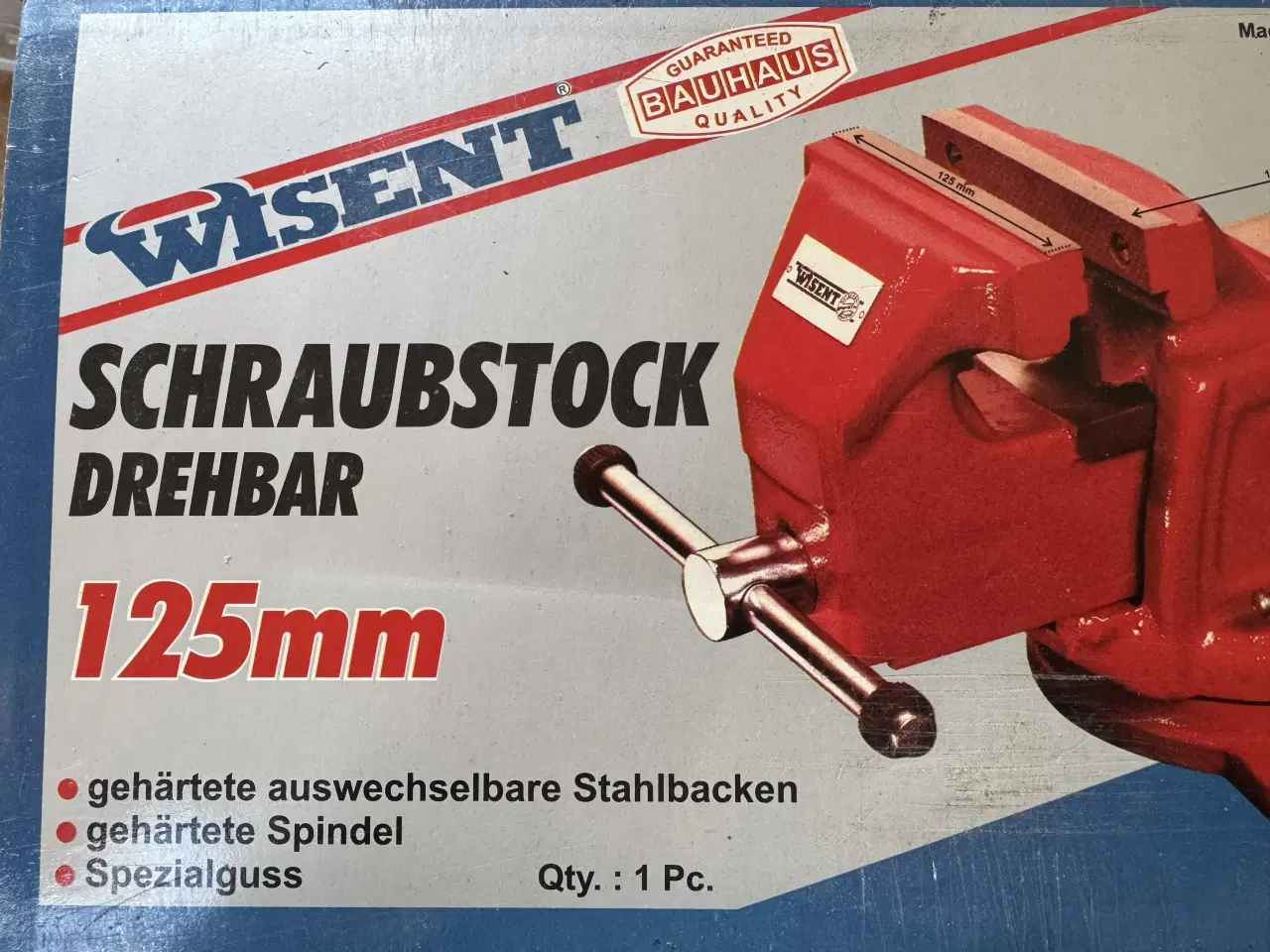 Billede 3 - Skruestik med 125 mm drej