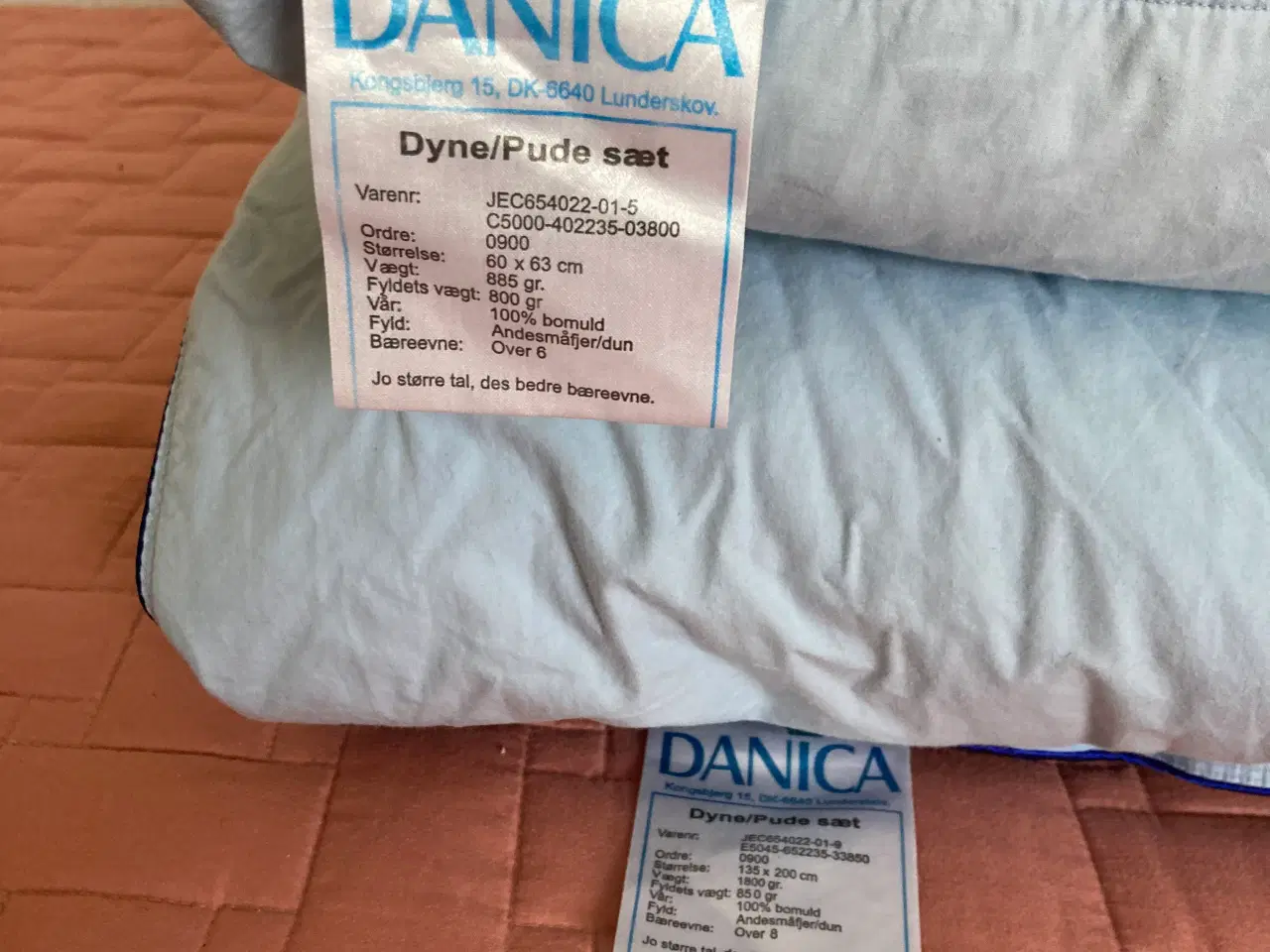 Billede 2 - Dyne og pude sæt