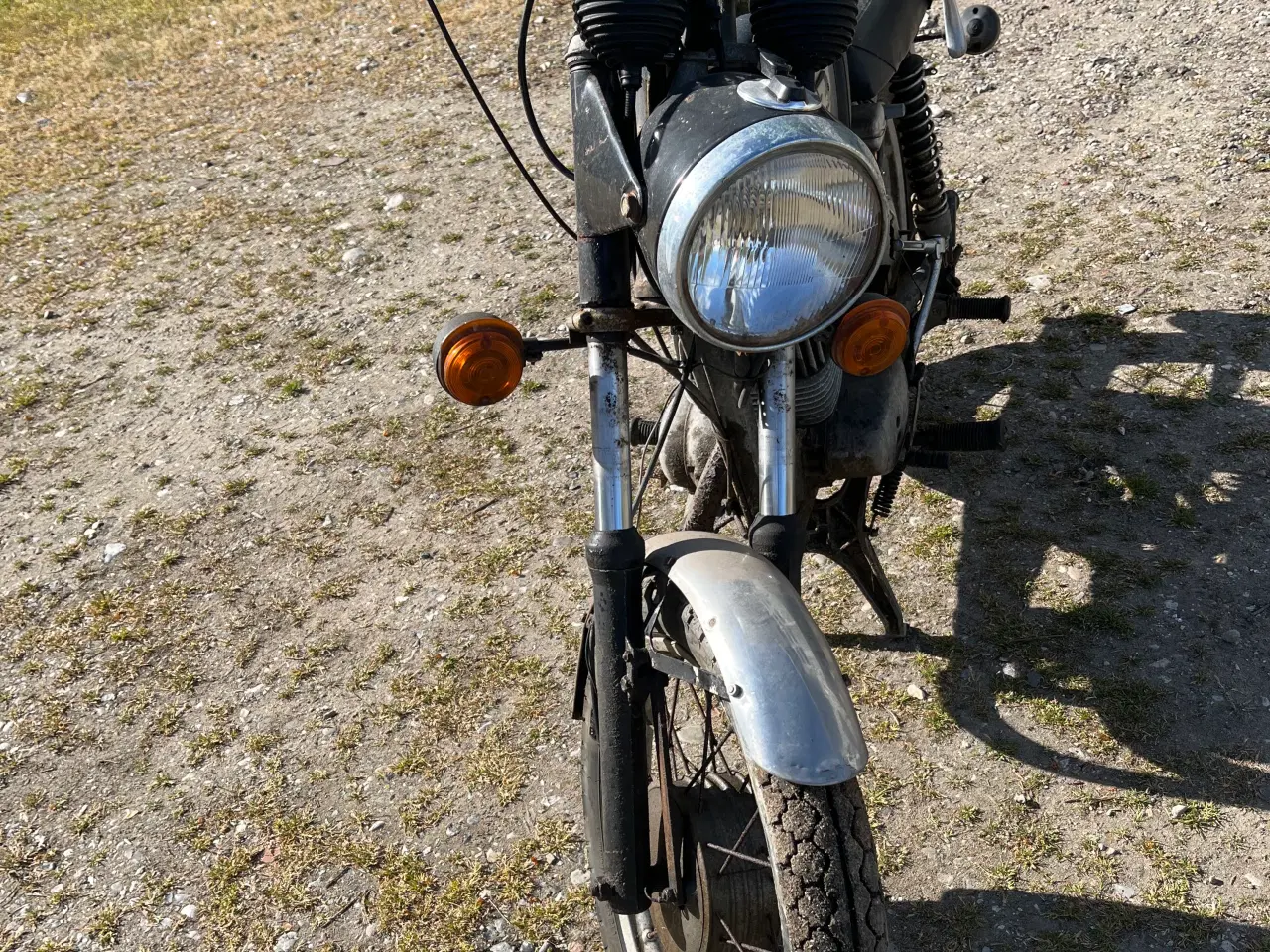 Billede 3 - MZ 150 motorcykel i sort 