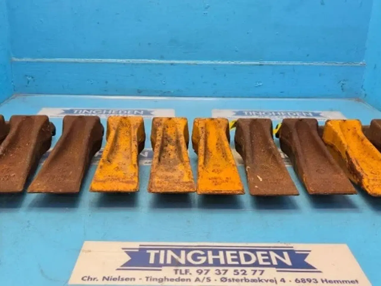 Billede 12 - Hydrema 806 Tænder Sæt 10 stk 548022